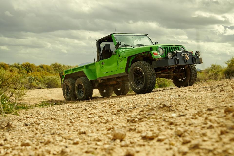 homebuilt jeep wrangler 6x6 wesley kagan