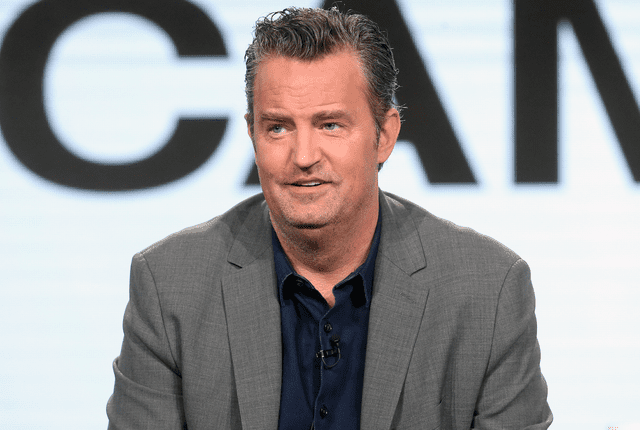 <p>Frederick M. Brown/Getty Images</p> Matthew Perry