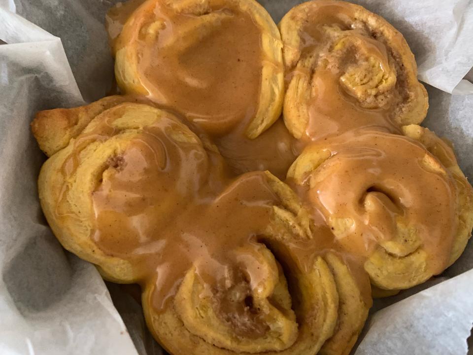 trader joe's pumpkin rolls