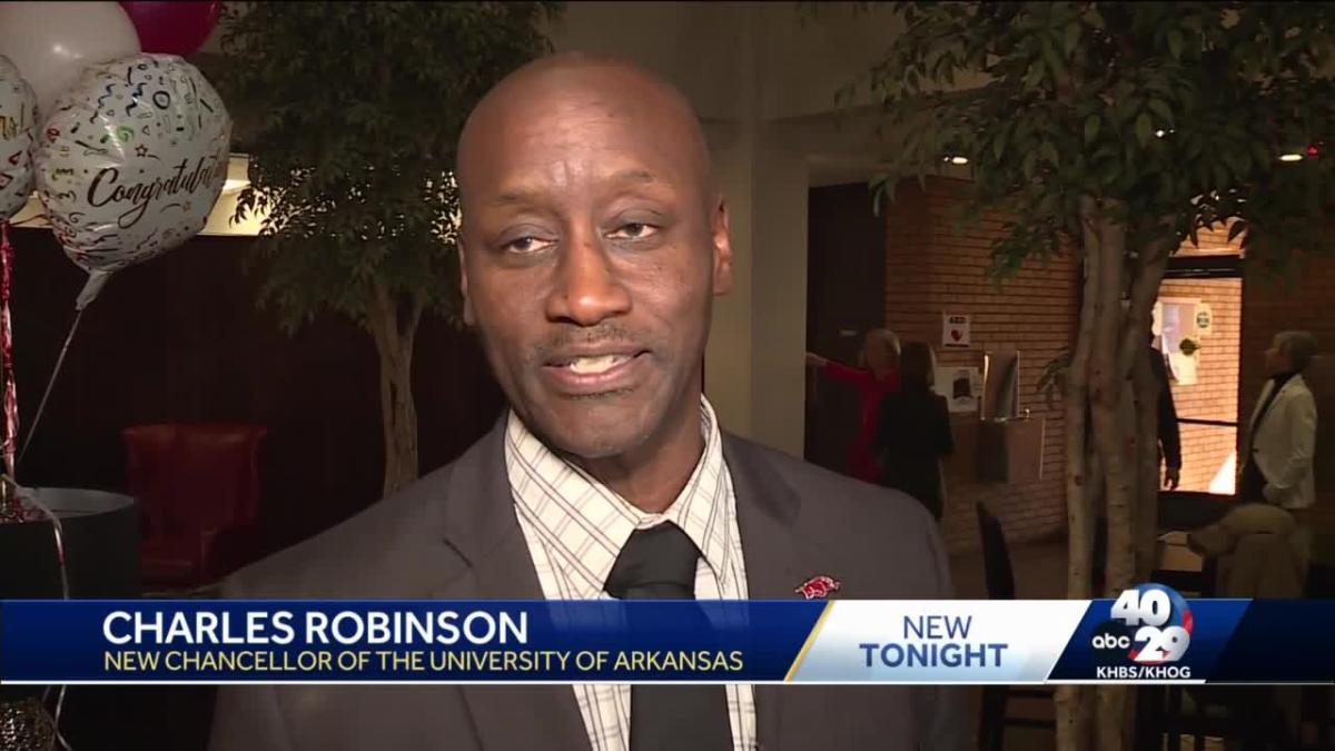 Charles Robinson named new chancellor of the University of Arkansas