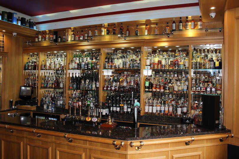 The Ardshiel Hotel boasts an impressive whisky bar