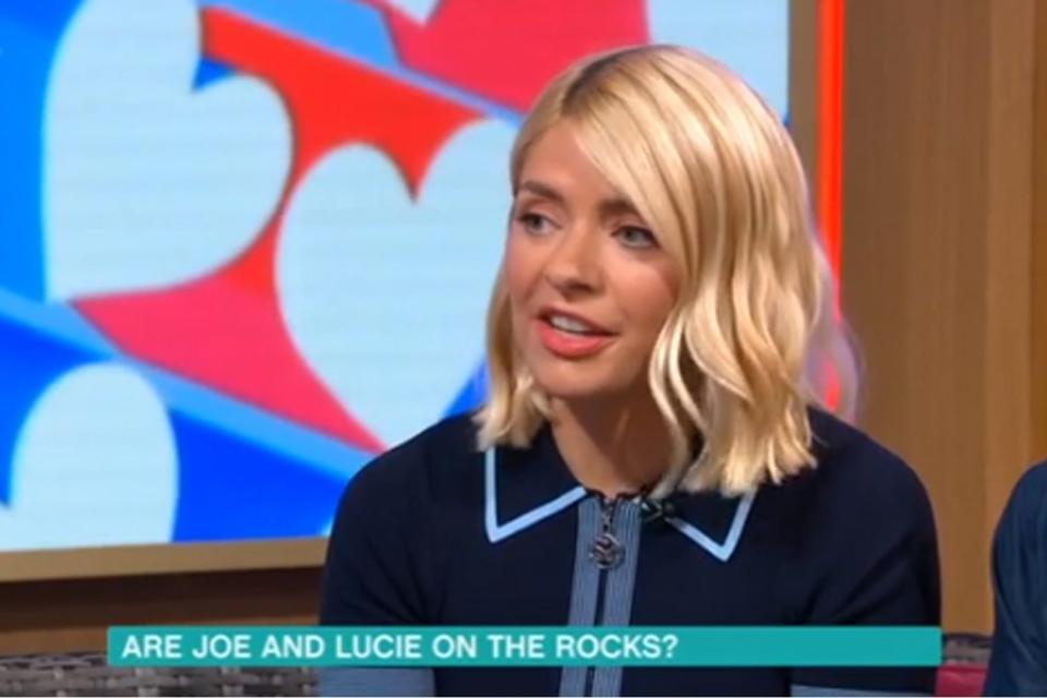 Holly Willoughby calls out Love Island's Joe for 'uncool' treatment of Lucie as she blames 'insecurities'