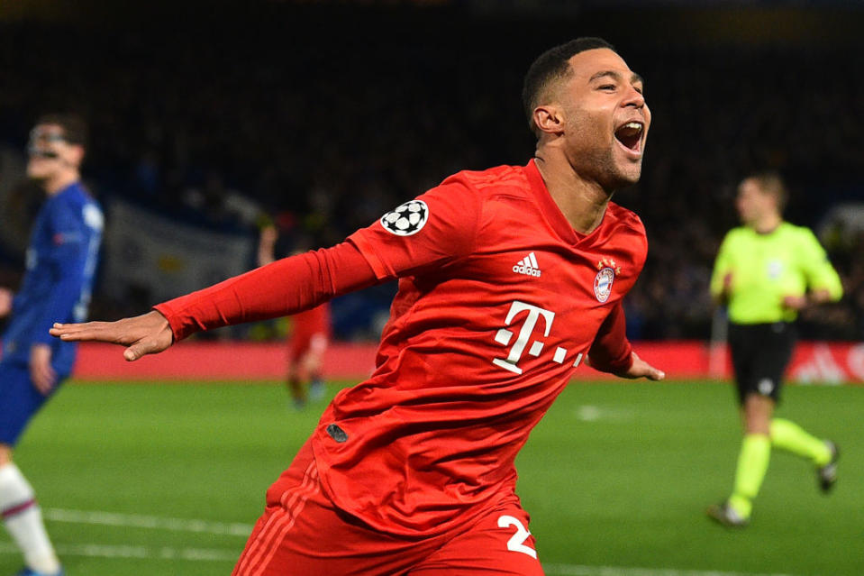 Serge Gnabry (Photo by Glyn KIRK / AFP) (Photo by GLYN KIRK/AFP via Getty Images)