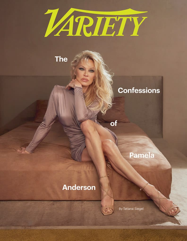 Pamela Anderson Variety Cover