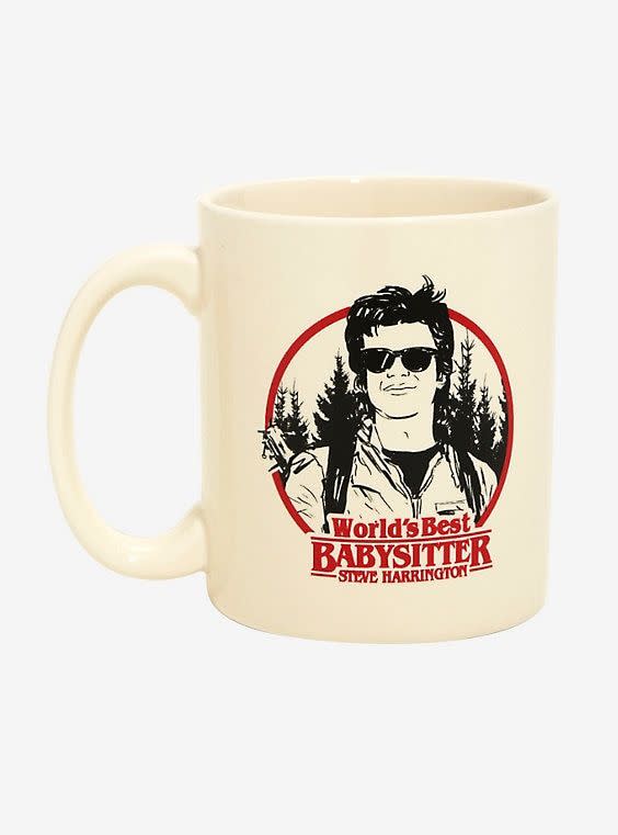 16) <i>Stranger Things</i> World's Best Babysitter Mug