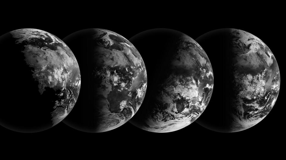 NASA satellite views of equinoxes and solstices