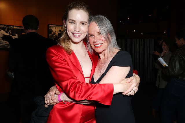 <p>JC Olivera/Getty</p> Willa Fitzgerald and Barbara Hershey