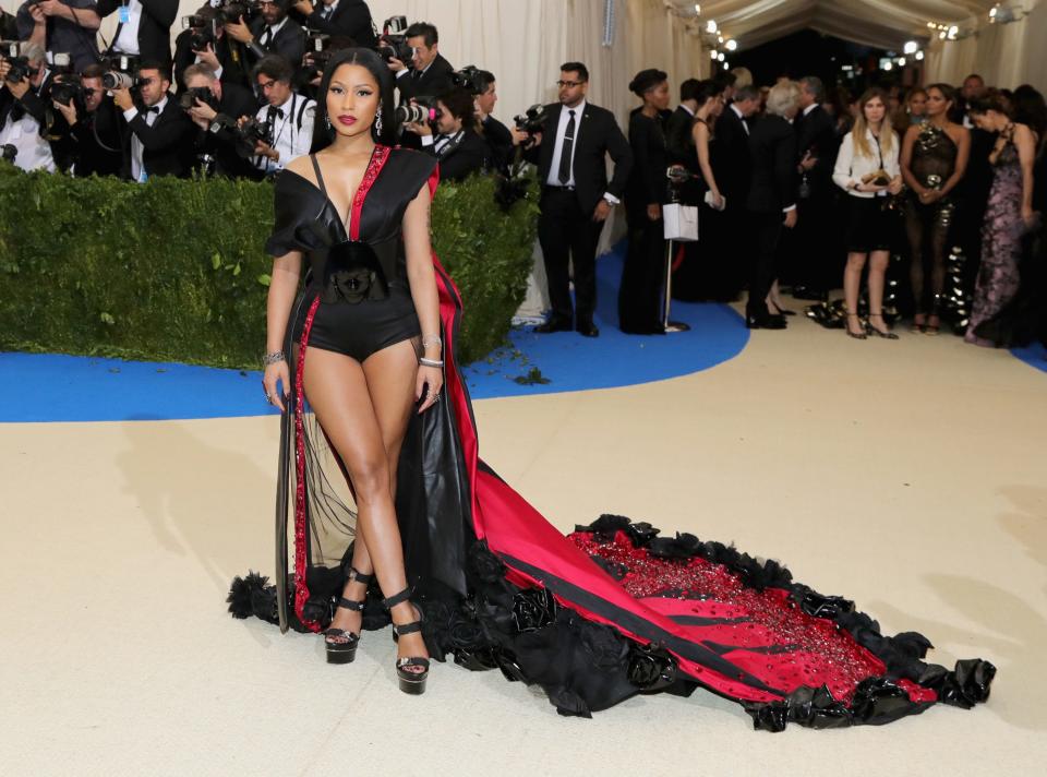 Nicki Minaj at the 2017 Met Gala.