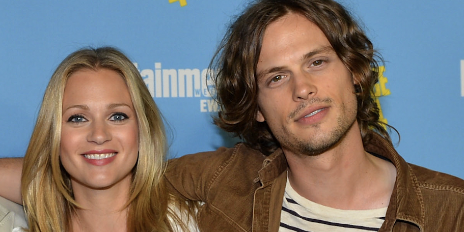 'criminal minds' cast members matthew gray gubler and aj cook