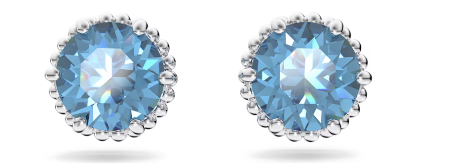 Birthstone stud earrings. PHOTO: Swarovski