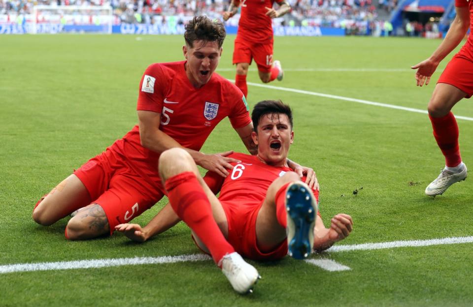 Maguire has performed more impressively for England than for Manchester United (PA)