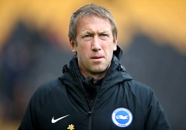 Brighton, managed by Graham Potter, are two points above the Premier League relegation zone and without a win in 2020