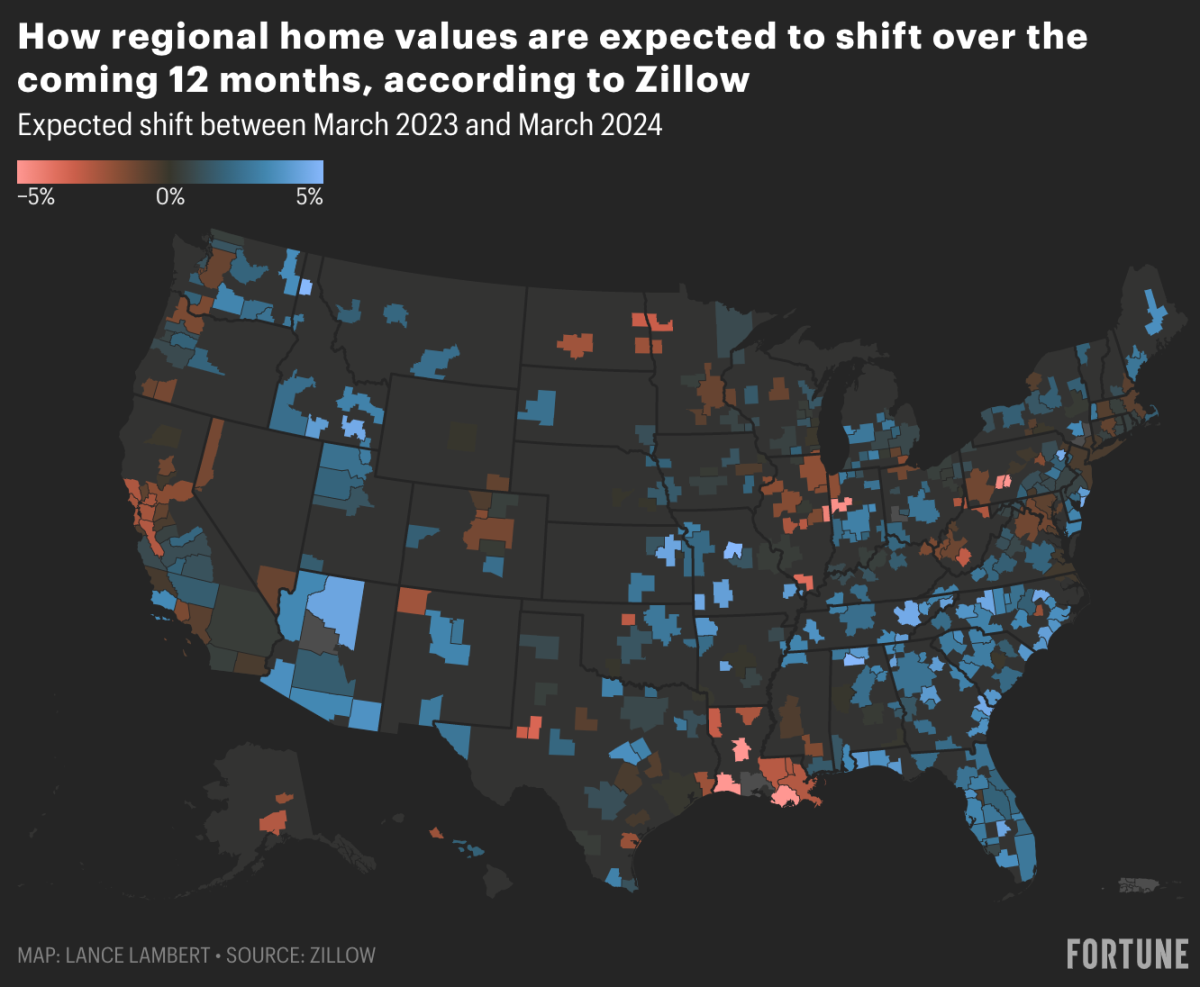 A divided housing market Zillow says these 294 markets to see home