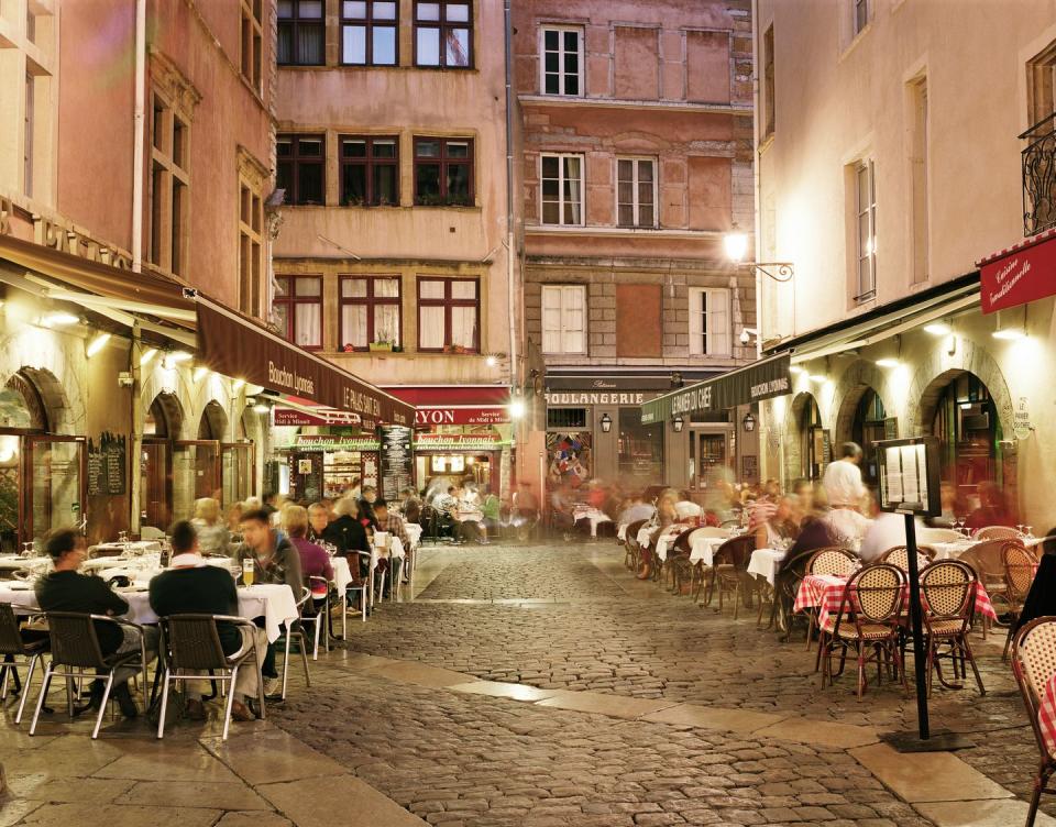 11) Lyon at night