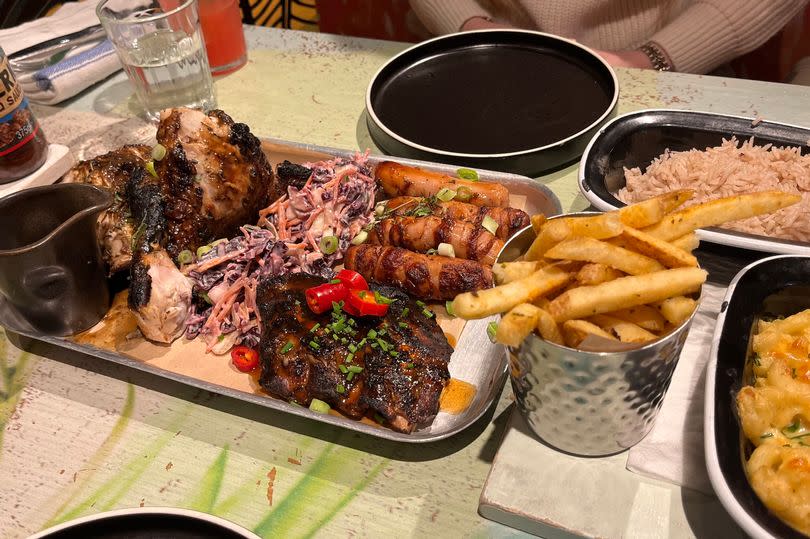 Turtle Bay's new Jerk Platter