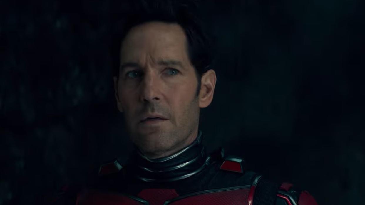Im Trailer zu "Ant-Man and the Wasp: Quantumania" trifft der von Paul Rudd (Bild) verkörperte Titelheld erstmals auf den neuen Marvel-Superschurken Kang. (Bild: Disney/Marvel (Screenshot))