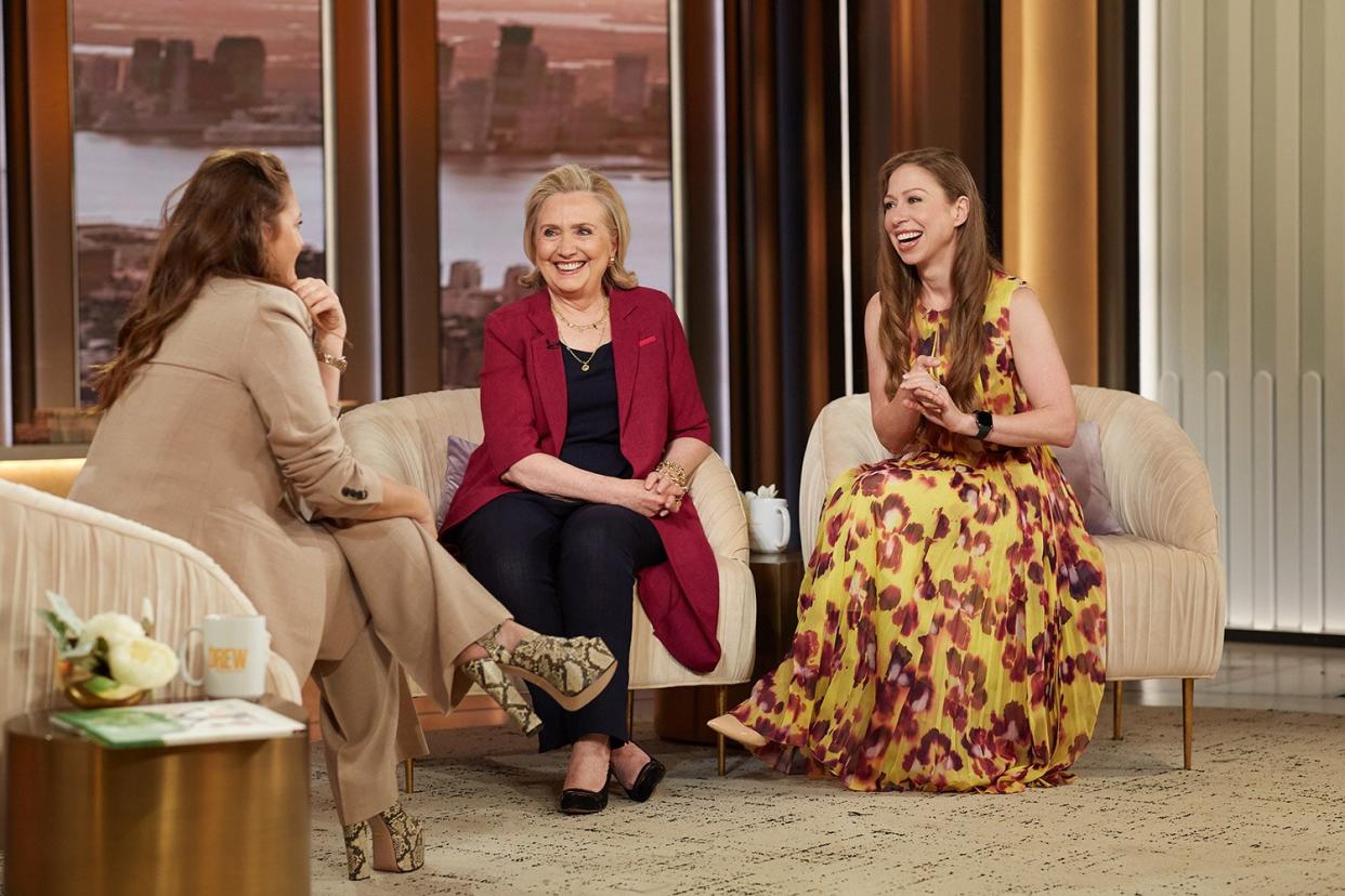 Hillary Clinton, Drew Barrymore show