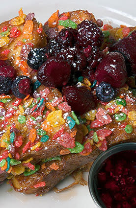 Fruity Pebbles French Toast