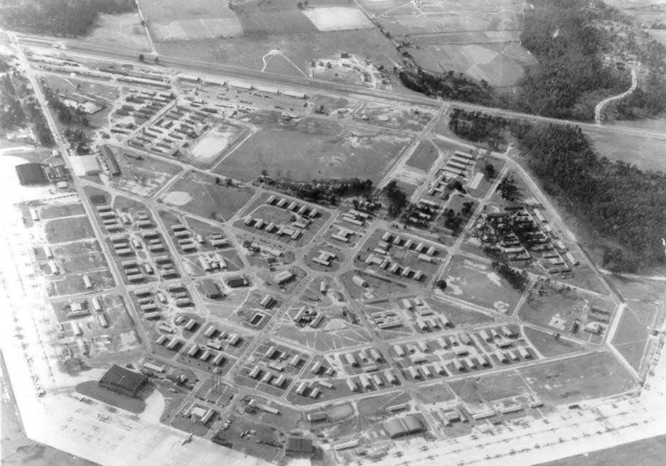 Moody Field Valdosta, Georgia, on Dec. 6, 1941, where Lt. Robert Hodgen of Hubbardston lost his life during a training flight with another pilot.