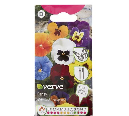 Sow seeds that’ll flower throughout the winter months