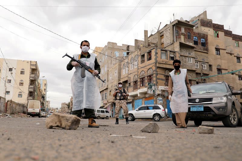 FILE PHOTO: Spread of the coronavirus disease (COVID-19), in Sanaa