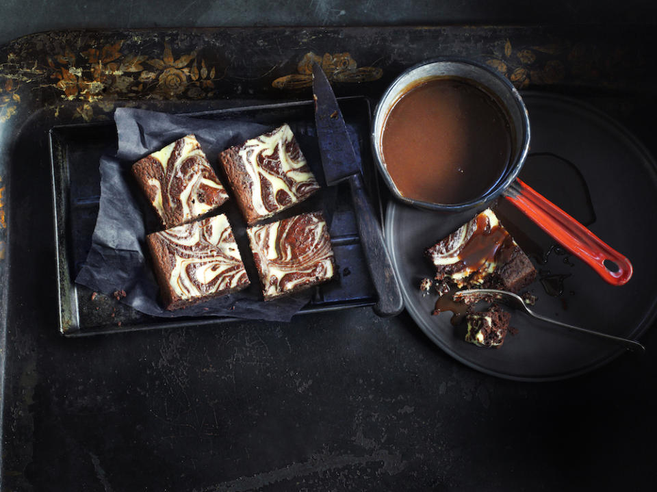 Les brownies de velours noir