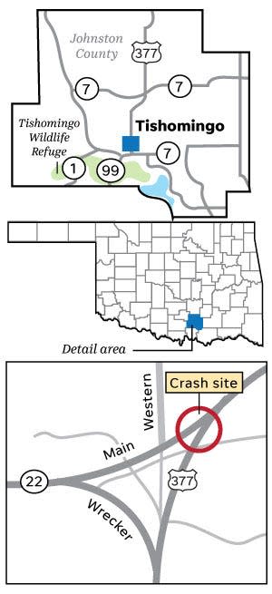 The horrifying car crash that claimed the lives of six teenagers in Tishomingo occurred at the intersection of U.S. 377 and State Highways 22 and 99, about two hours southeast of Oklahoma City. The deadly accident has brought further scrutiny to the intersection, which has long been considered dangerous by residents and has seen numerous crashes before.