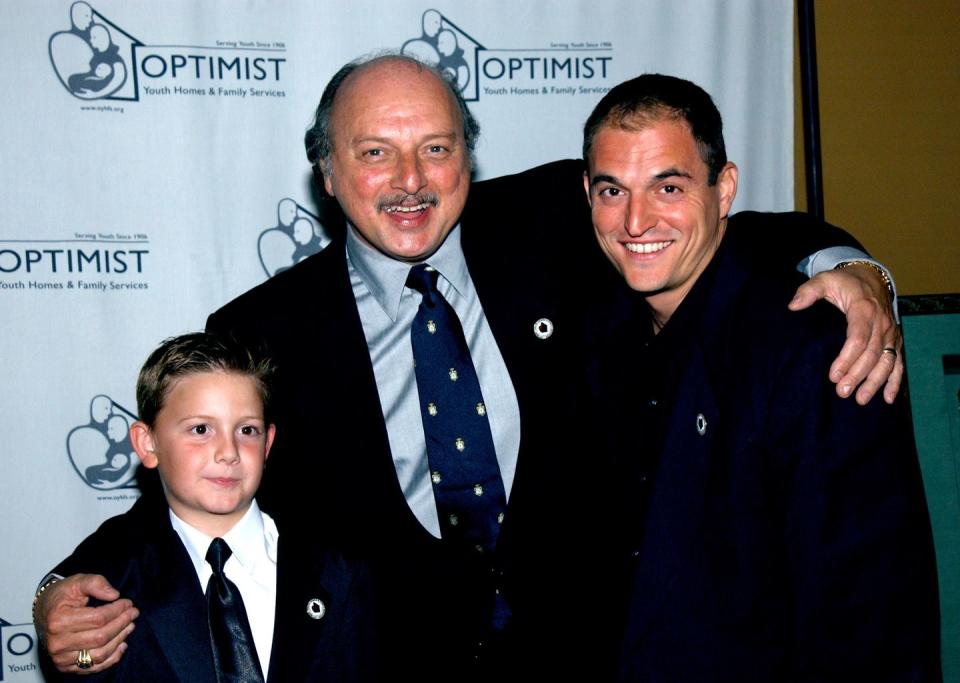 austin majors, dennis franz in 2003