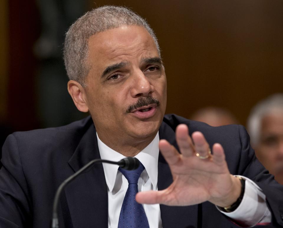 Former Attorney General Eric Holder 