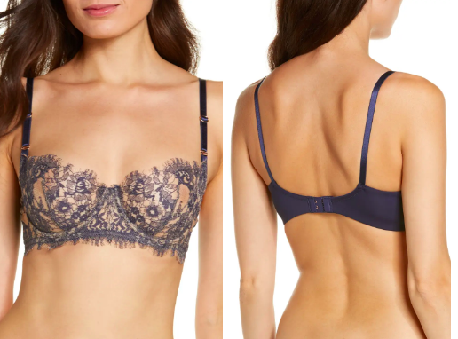 Skarlett Blue Lacy Underwire Full Coverage Bra, Nordstrom