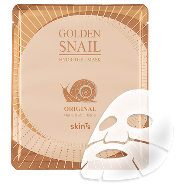 <p>With a gel-based formula, this mask is super-adhering to the contours of your face which helps seal ingredients into the kin, allowing them to absorb without a sticky residue. The key ingredient is Mucin, more commonly known as snail slime, which is considered a wonder beauty ingredient in Asia.<br><a rel="nofollow noopener" href="http://tidd.ly/34b5ded0" target="_blank" data-ylk="slk:Buy here;elm:context_link;itc:0;sec:content-canvas" class="link ">Buy here</a> </p>