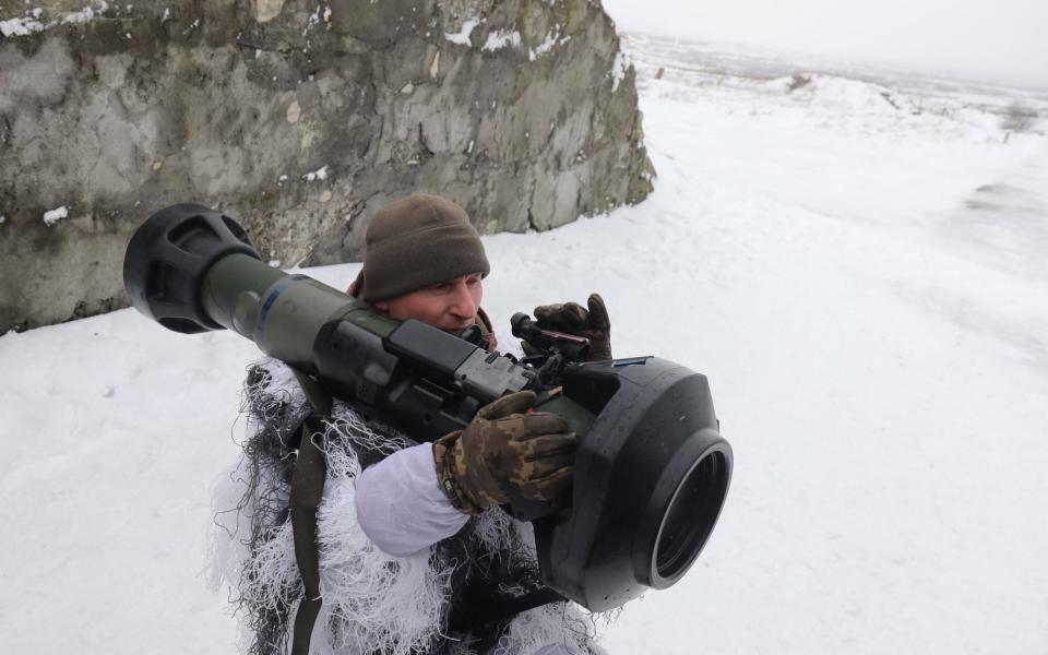 UK-supplied anti-tank weapons have made a huge difference in Ukraine's fight against Russia - AFP via Getty Images