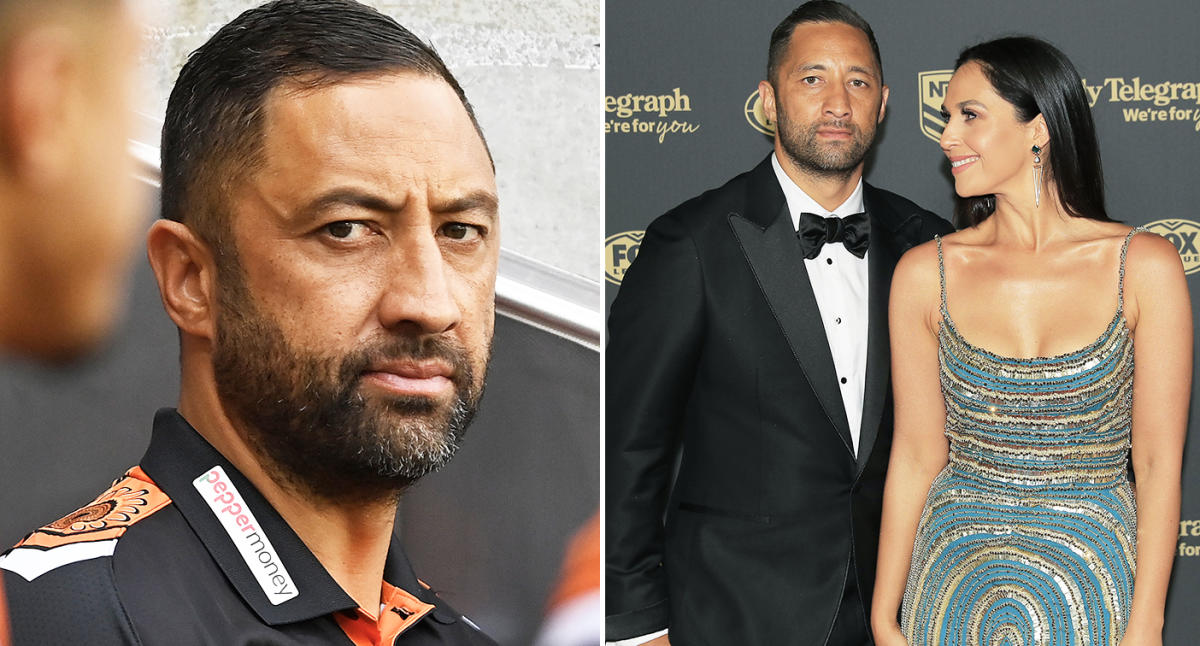 ‘Not a good look’: Benji Marshall under fire over eye-opening move alongside wife