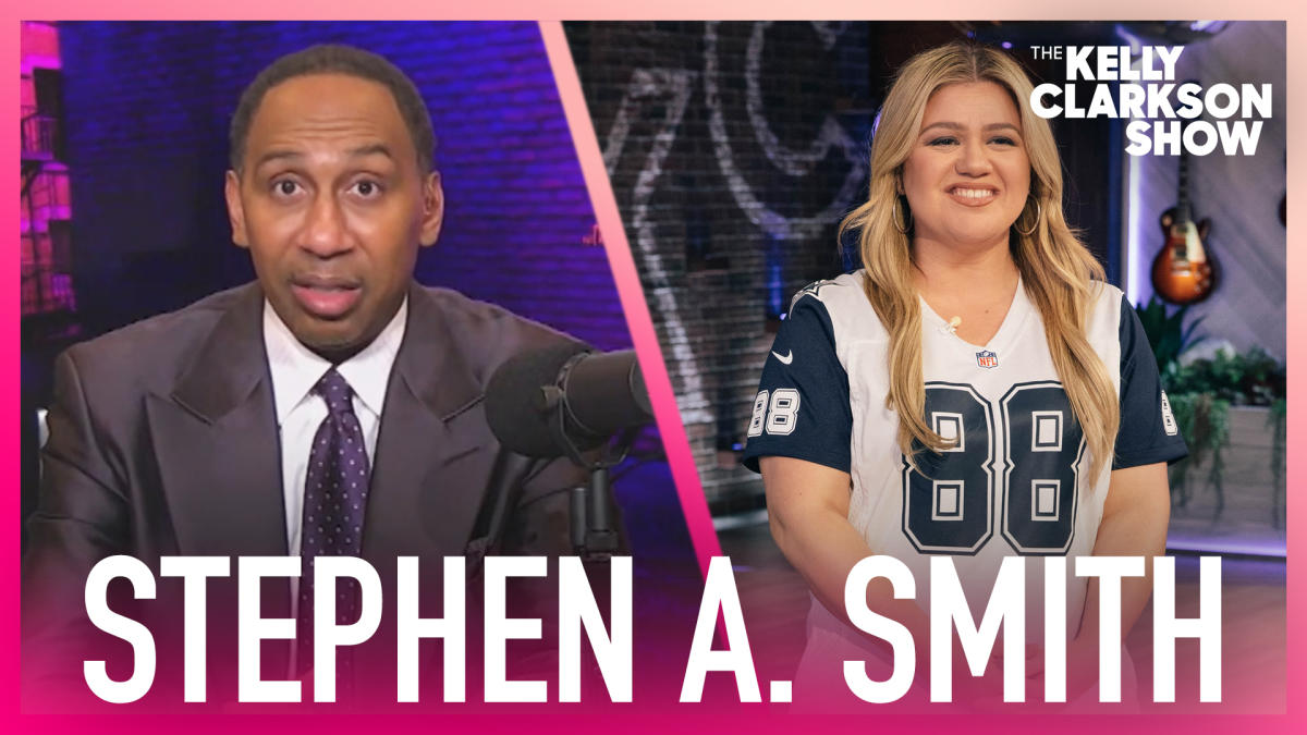 Stephen A. Smith Calls Out Kelly Clarkson For Dallas Cowboys Jersey