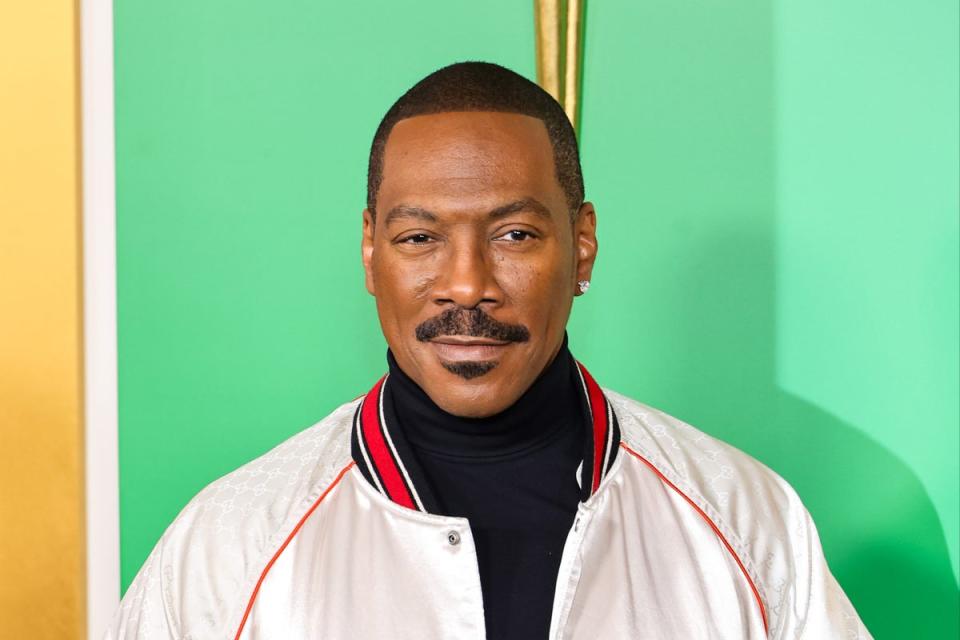 Eddie Murphy attends the premiere of ‘Candy Cane Lane’ in November 2023 (Getty Images)