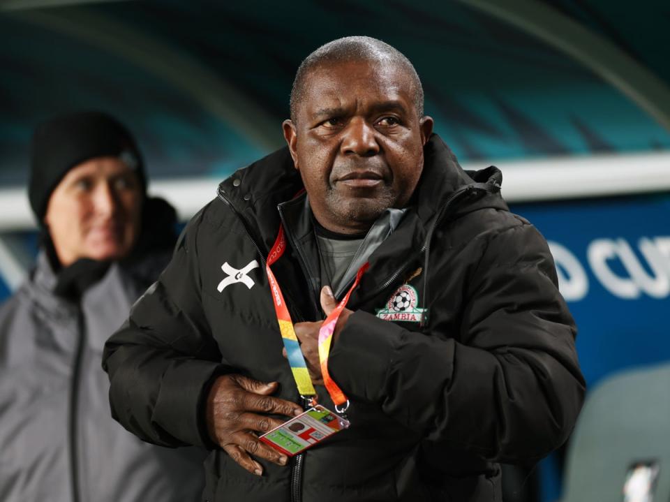 Bruce Mwape has coached Zambia for five years  (Getty Images)