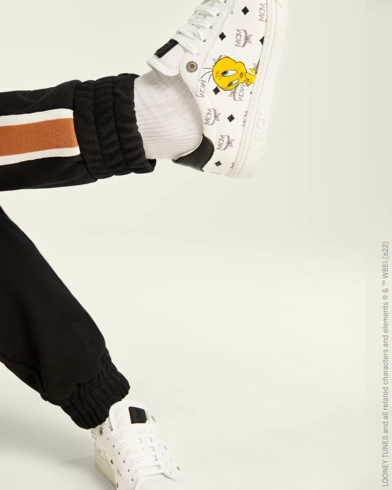 There are even sneakers featuring Tweety for fans of the beloved cartoon character. —&nbsp;Picture courtesy of Looney Tunes X MCM
