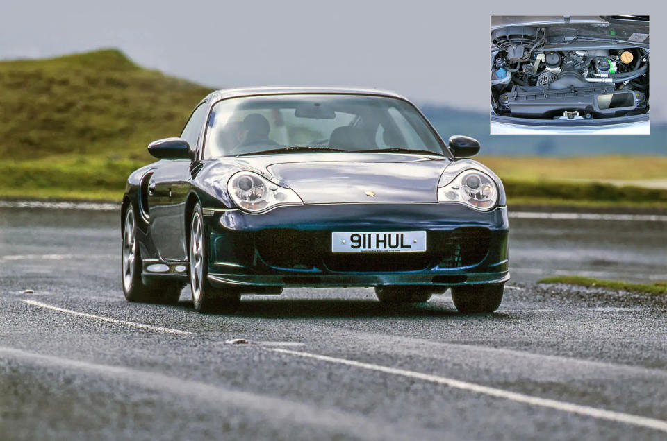 <p>There was plenty for the traditionalist to become upset about when the 911 entered a new generation (codenamed <strong>996</strong>) in 1997. The body, though similar in profile to previous 911s, looked different, the headlight units were of such an unusual design that they were caustically referred to as fried eggs – and then there was the matter of the engine.</p><p>More than 30 years after the introduction of the original model, Porsche had finally decided to cool its flat six with water rather than, as before, with air. <strong>Air cooling</strong> was by now as historic as tail fins and starting handles, but that didn’t stop people complaining that it had been abandoned. “Porsche enthusiasts look the other way,” we suggested, because the 996 “represents a betrayal of everything the car maker had hitherto stood for, they tell themselves.”</p>