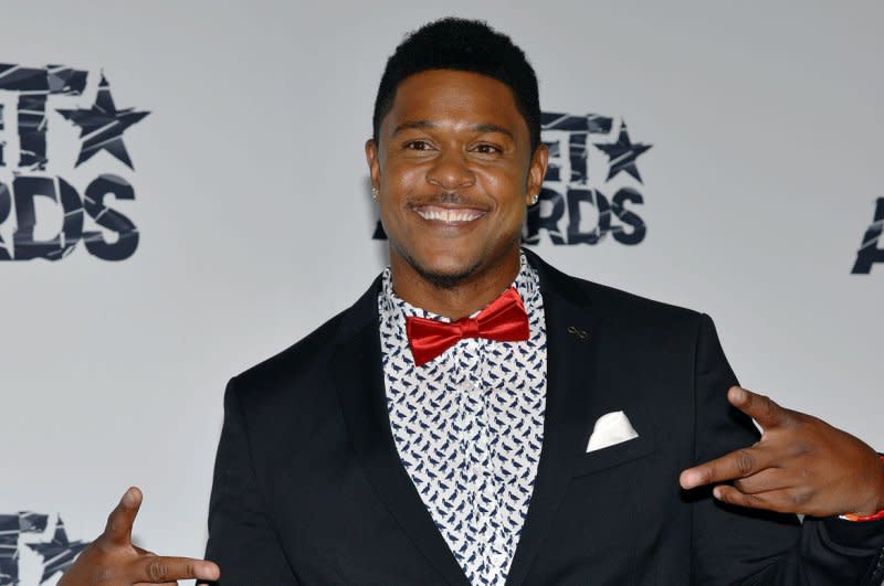 Pooch Hall arrives at the photo room at the Microsoft Center during the 2015 BET Awards in downtown Los Angeles. File Photo by Christine Chew/UPI