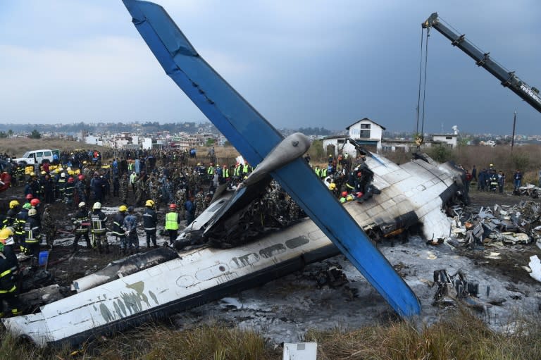 Recordings of the conversation between air traffic control and the pilot appear to indicate confusion over which end of Kathmandu airport's single runway the plane was to approach