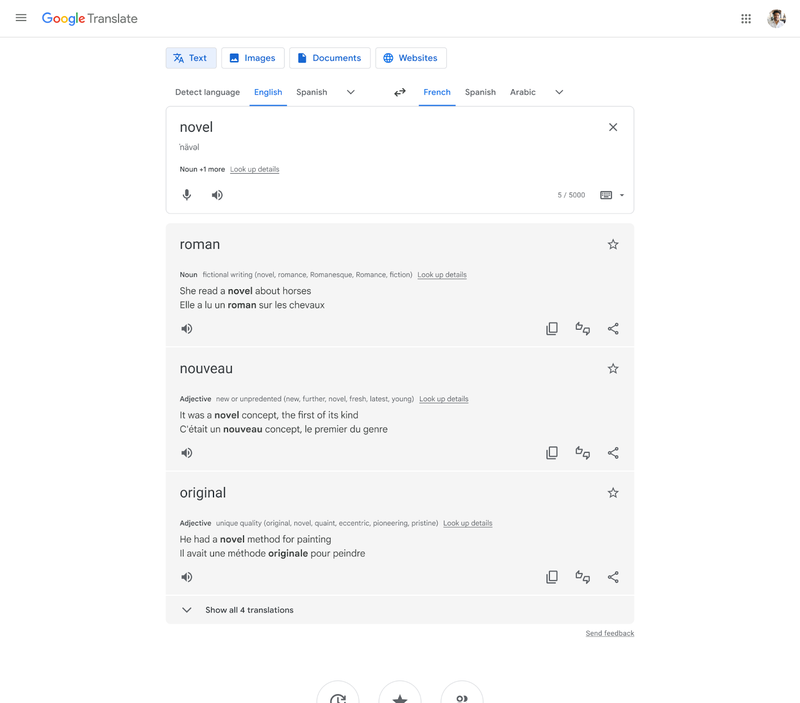 Image of Google Translate 