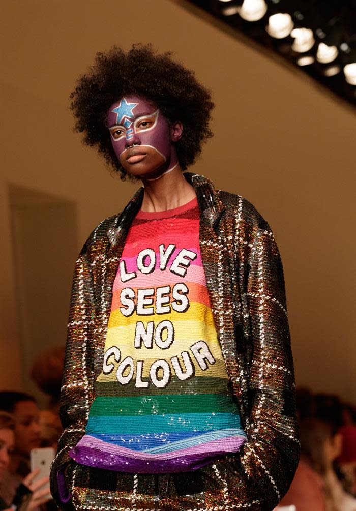 <i>Ashish showed support for the LGBTQ community [Photo: EFE]</i>