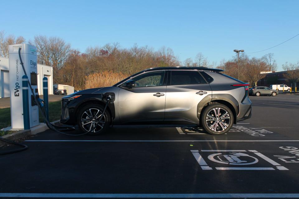 The 2023 Toyota bZ4X AWD Limited.