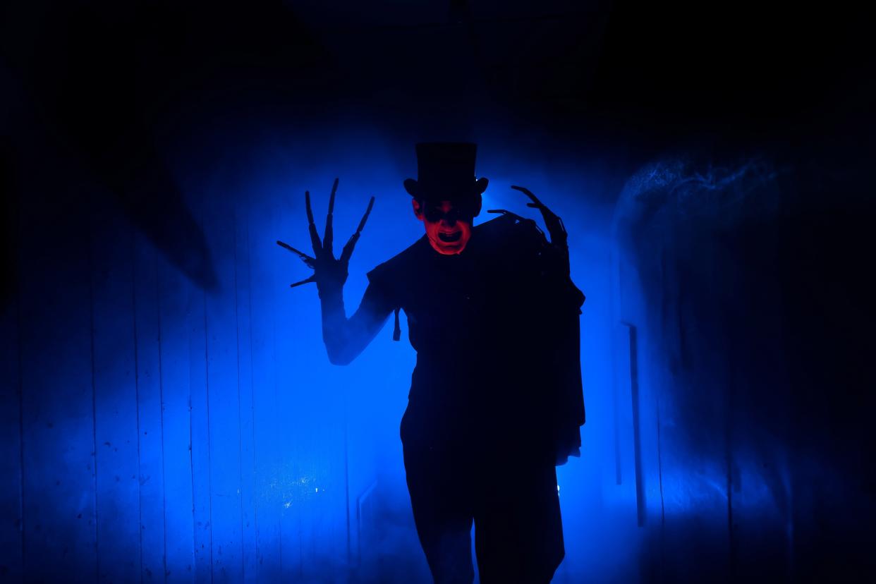 Cedar Point's Mr. Midnight will greet and terrorize guests at HalloWeekends.