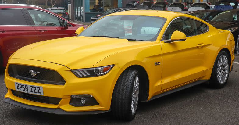 2018 Ford Mustang GT 5.0 Front Taken in Leamington Spa