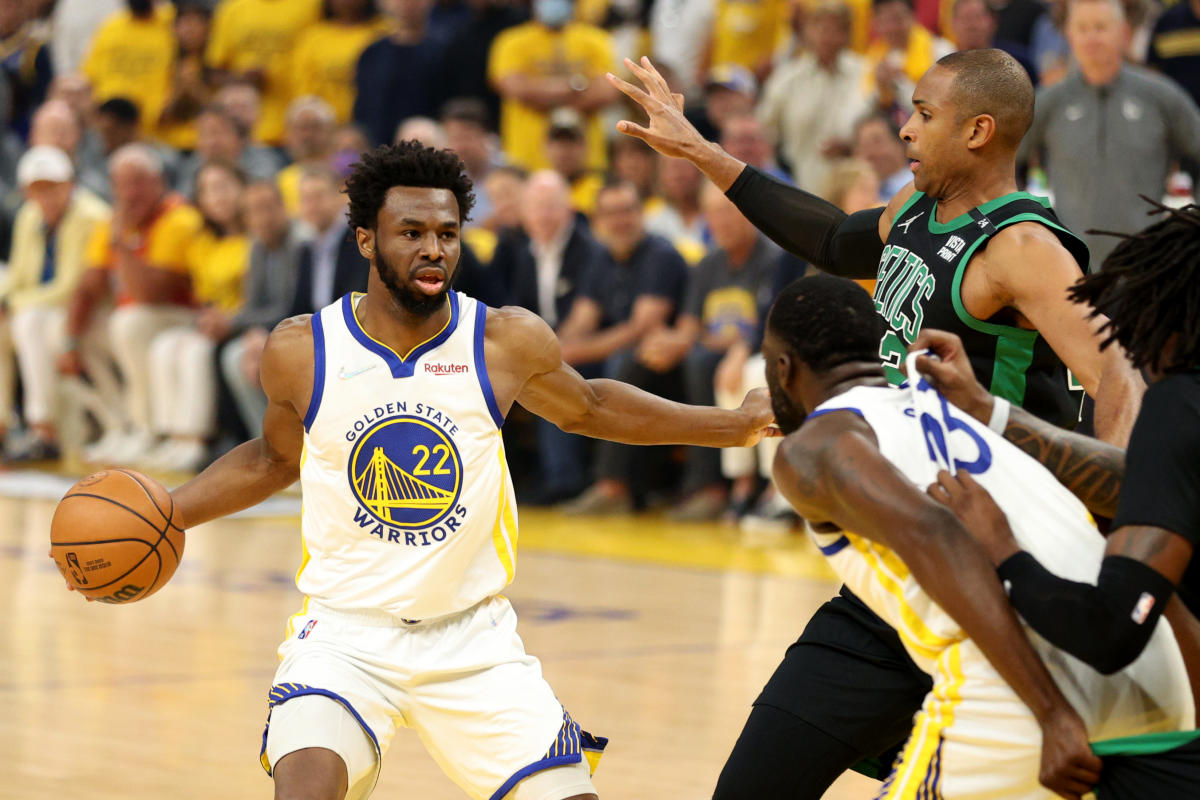 Endrjū Viginss ir vadībā Džim5 uzvarā, savukārt Warriors ir vadībā ar 3-2 Celtics sērijā