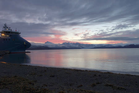 A view shows a beach at the Ny-Aalesund research station on the Arctic archipelago of Svalbard, Norway, September 20, 2016. REUTERS/Gwladys Fouche