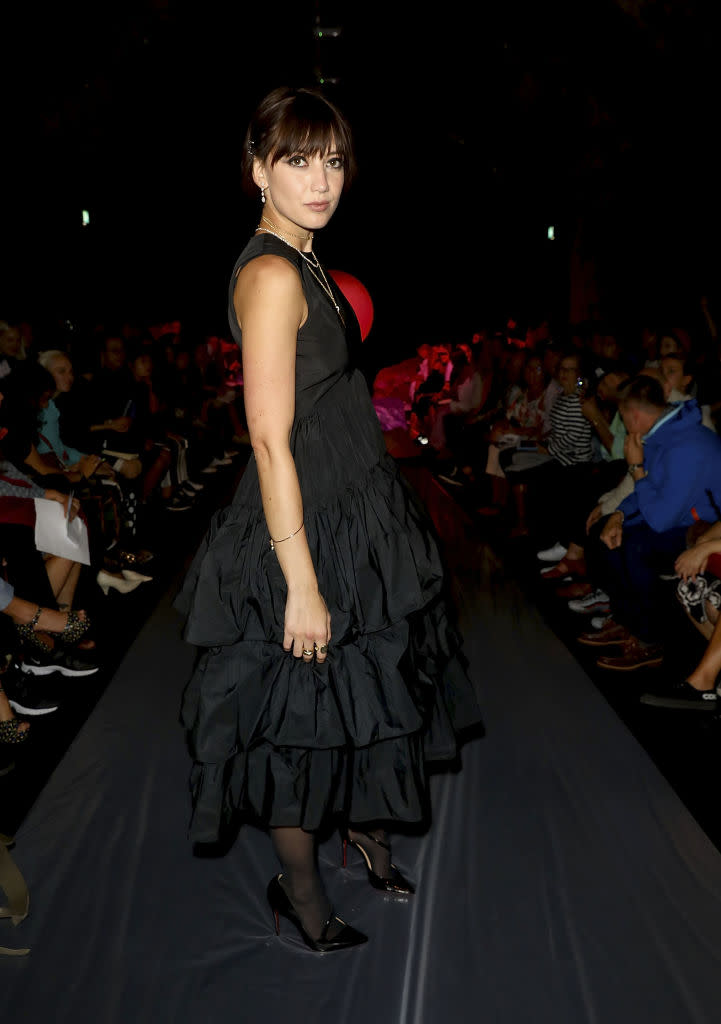 LFW: Daisy Lowe at Ashley Williams