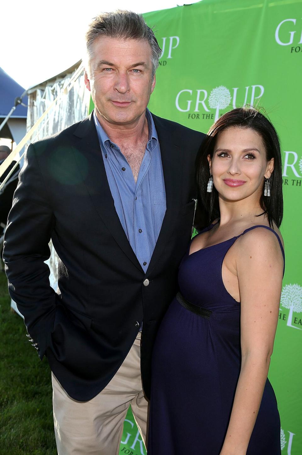 Alec Baldwin and Hilaria Baldwin attend the "Dive Into Summer" Benefit at Wolffer Estate Vineyard on June 15, 2013 in Sagaponack, New York