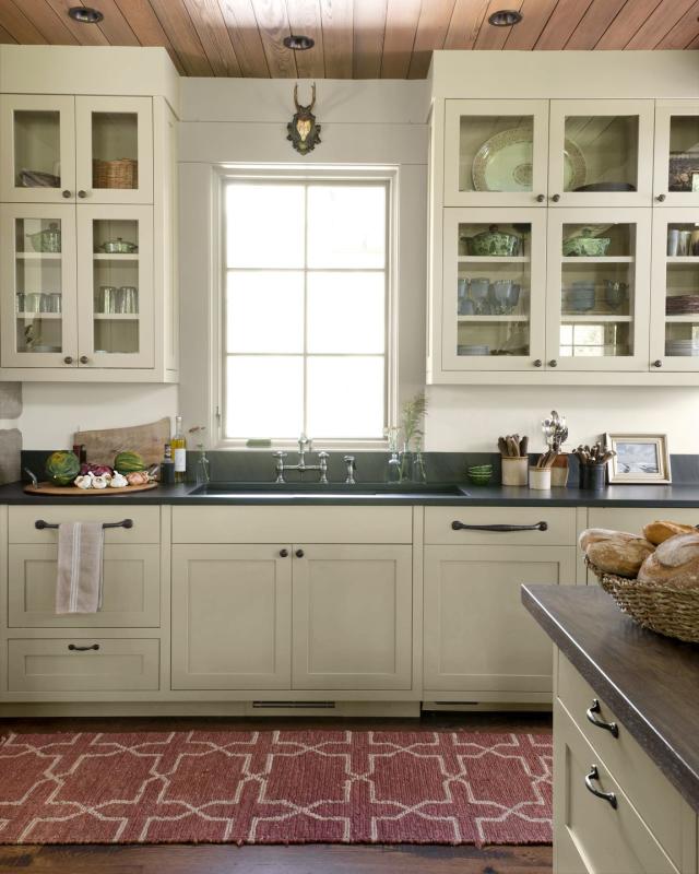 Paint Kitchen Cabinets with Jolie Paint - Easy DIY - Sage Green Cabinets -  Farmhouse Living